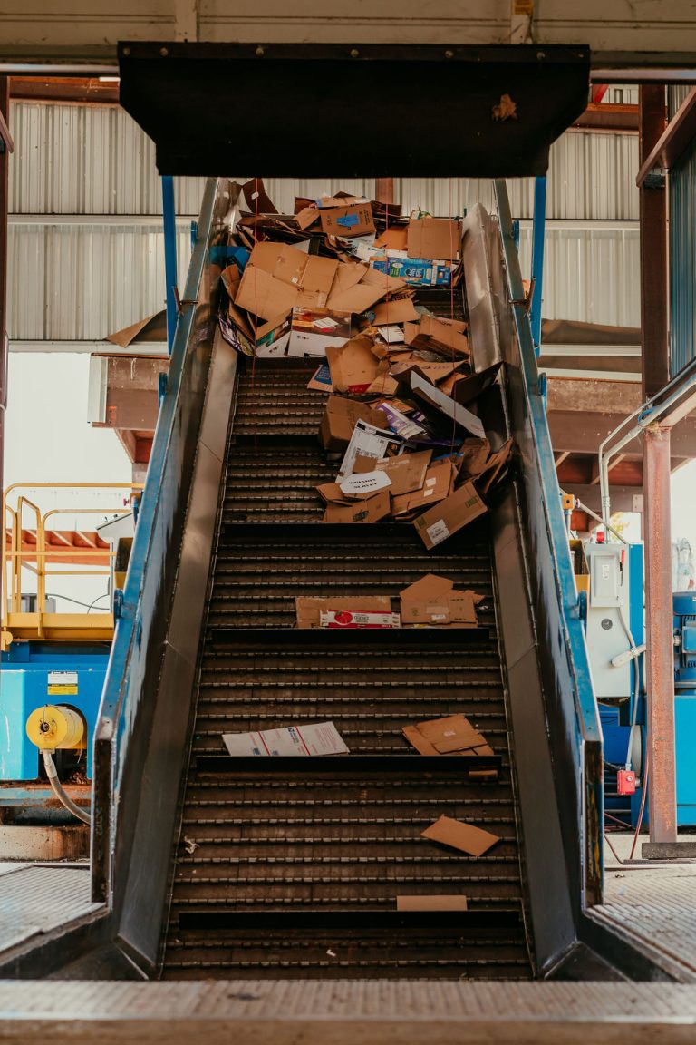 Cardboard Recycling at Roseburg Disposal