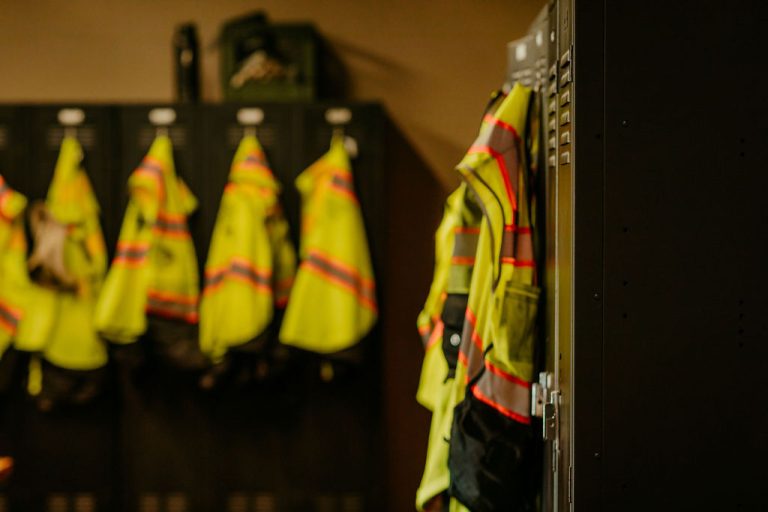 Roseburg Disposal Safety Gear in Lockers